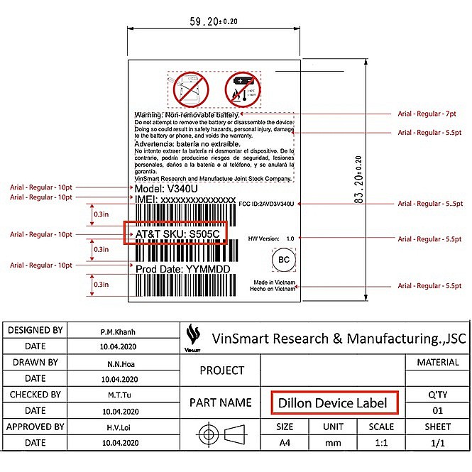 cac chuyen gia noi gi ve thong tin dien thoai cua vinsmart do bo vao my