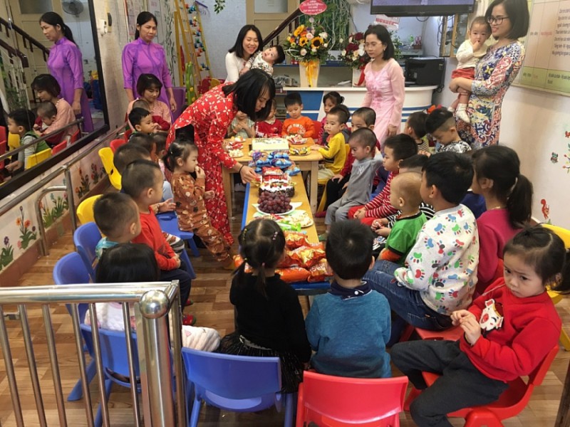 Chủ nhóm lớp mầm non Ngôi sao xanh dành tình yêu tuyệt đối cho những “ngôi sao nhỏ” chu nhom lop mam non ngoi sao xanh danh tinh yeu tuyet doi cho nhung ngoi sao nho