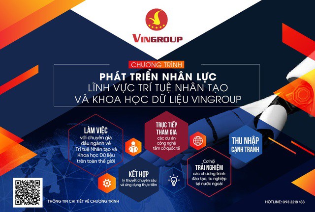 Vingroup đào tạo kỹ sư trí tuệ nhân tạo và khoa học dữ liệu vingroup dao tao ky su tri tue nhan tao va khoa hoc du lieu
