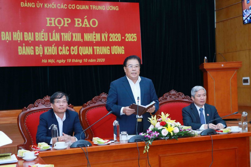 Xây dựng, chỉnh đốn Đảng bộ Khối các cơ quan Trung ương trong sạch, vững mạnh xay dung chinh don dang bo khoi cac co quan trung uong trong sach vung manh