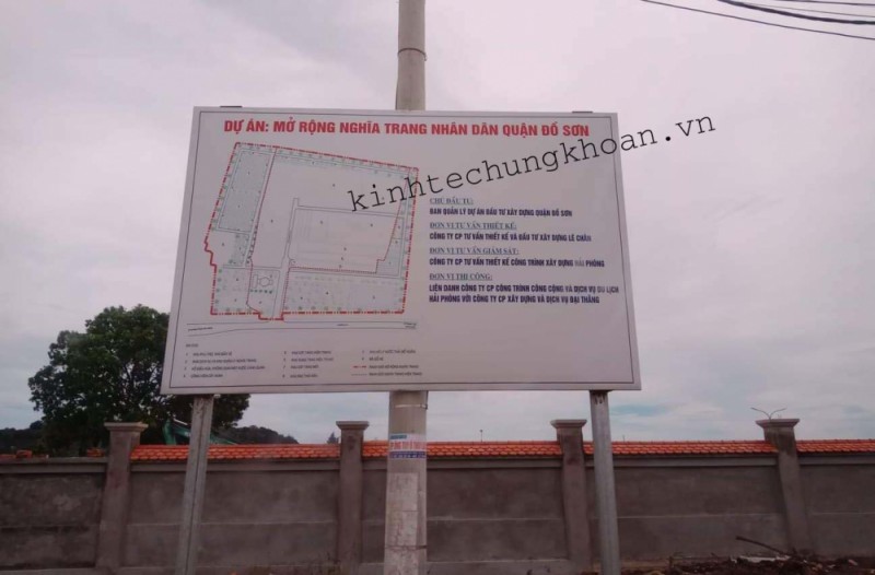 Thấy gì từ gói thầu hơn 22 tỷ đồng mở rộng Nghĩa trang quận Đồ Sơn? thay gi tu goi thau hon 22 ty dong mo rong nghia trang quan do son