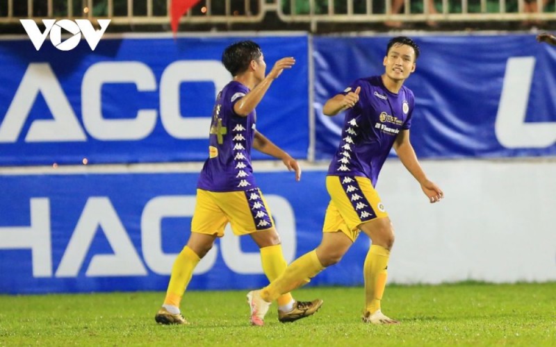 Trung vệ: Bùi Hoàng Việt Anh. Đội hình dự kiến Hà Nội FC tái ngộ Sài Gòn FC