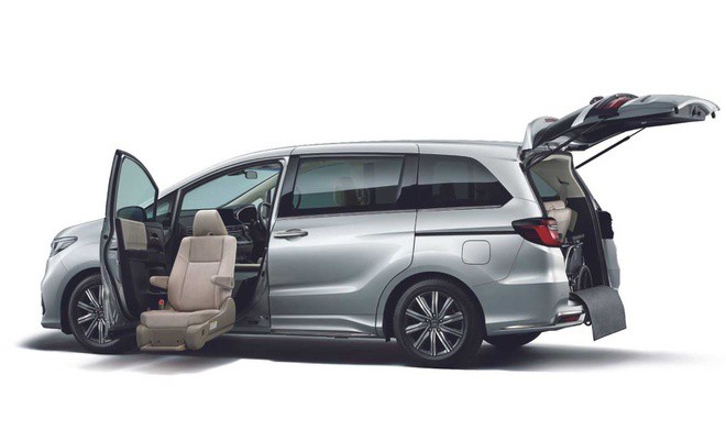 Honda Odyssey 2021 mở bán tại Nhật Bản ảnh 8 Honda Odyssey 2021 mo ban tai Nhat Ban anh 8