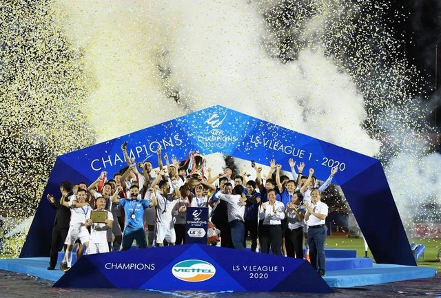 Đánh bại Sài Gòn FC CLB Viettel vô địch V League 2020 danh bai sai gon fc clb viettel vo dich v league 2020