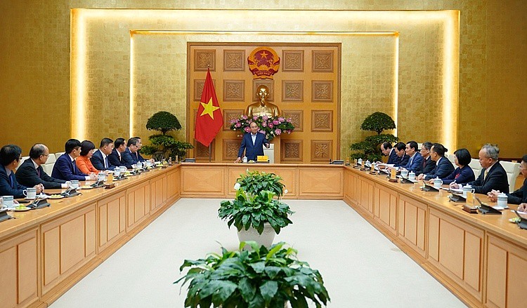 Thủ tướng Nguyễn Xuân Phúc: Chống suy thoái như chống giặc Thủ tướng Nguyễn Xuân Phúc: Chống suy thoái như chống giặc