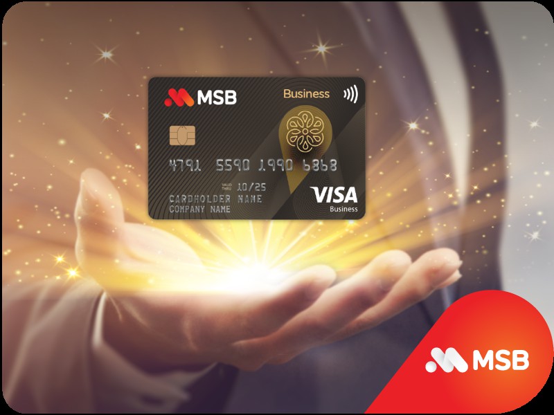 MSB ra mắt Thẻ tín dụng doanh nghiệp với hạn mức đến 4 tỷ msb ra mat the tin dung doanh nghiep voi han muc den 4 ty