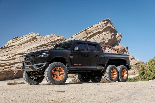 Rezvani Hercules 6×6 có giá bán gần nửa triệu USD ảnh 4 Rezvani Hercules 6×6 co gia ban gan nua trieu USD anh 4