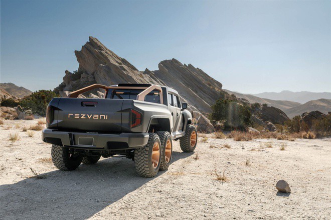 Rezvani Hercules 6×6 có giá bán gần nửa triệu USD ảnh 2 Rezvani Hercules 6×6 co gia ban gan nua trieu USD anh 2